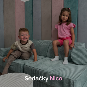 modulárne sedačky pre deti